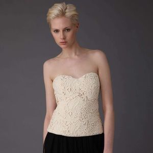 Miguelina Lace Bustier Top